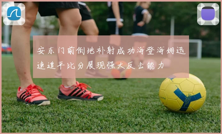 安东门前倒地补射成功海登海姆迅速追平比分展现强大反击能力